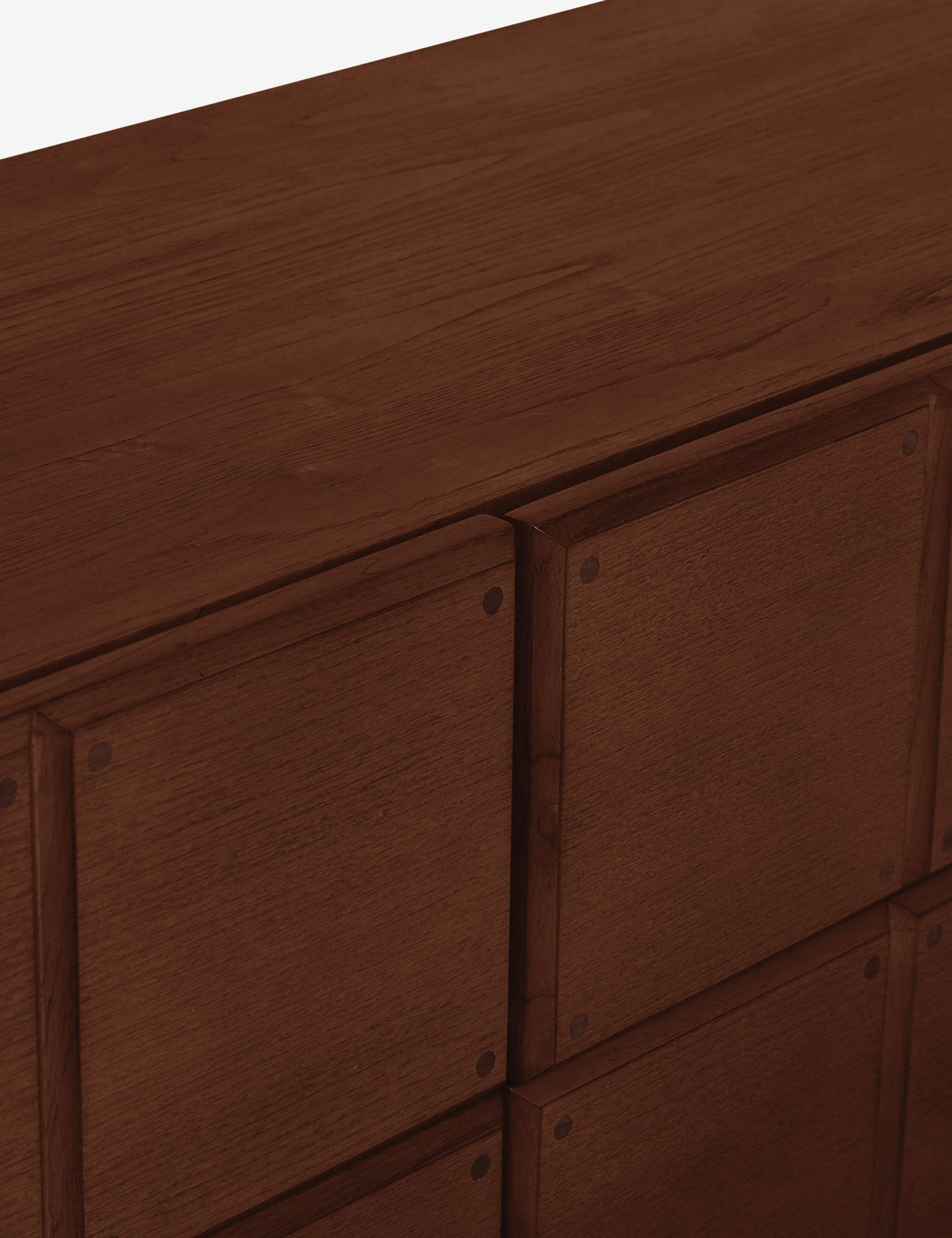 Lumen Dresser | Fluted Plinth Base, Six Spacious Drawers