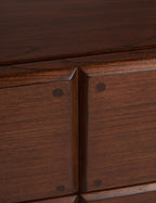 Lumen Dresser | Fluted Plinth Base, Six Spacious Drawers