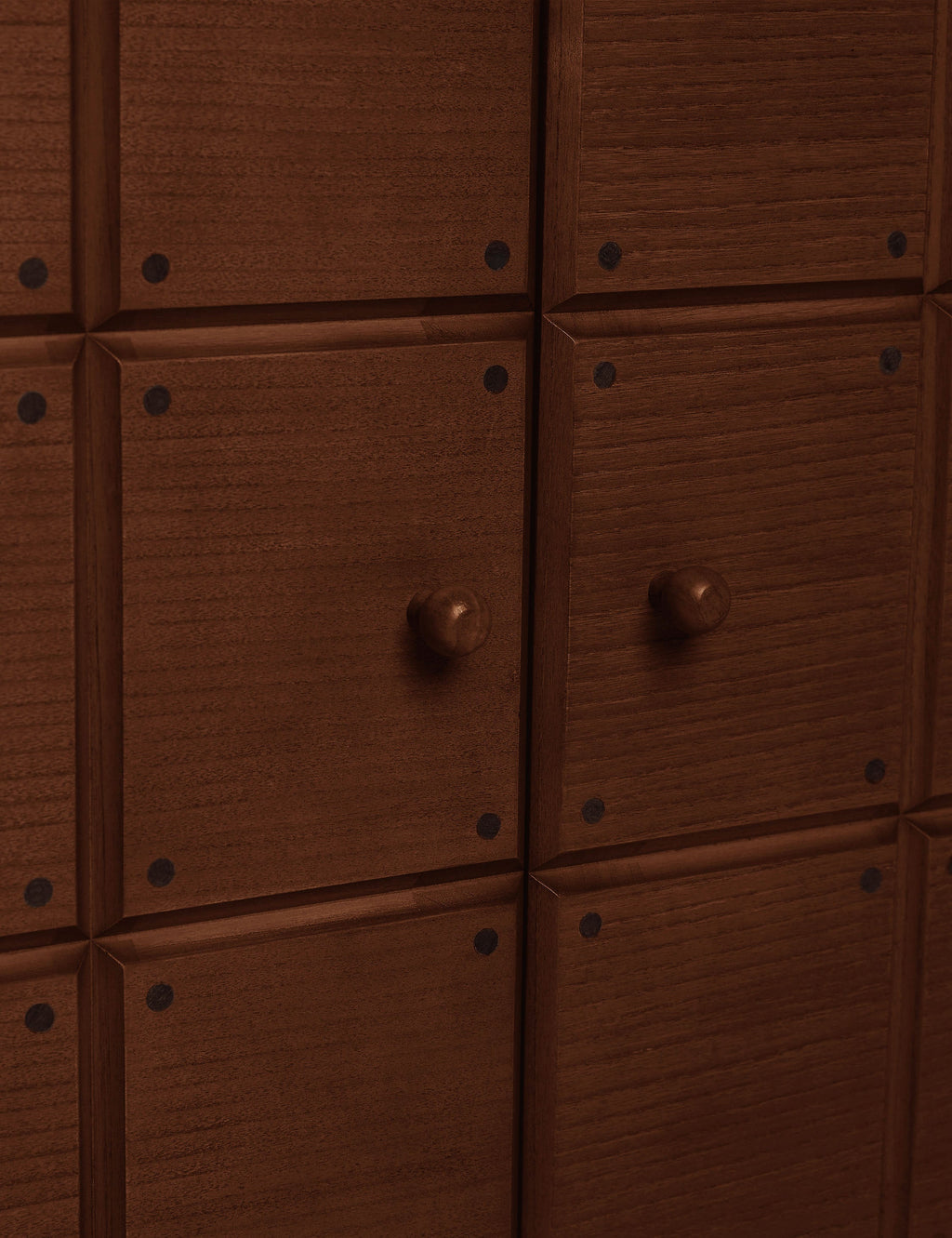 Brix Sideboard | Fluted Plinth Base, Natural Grain Warmth