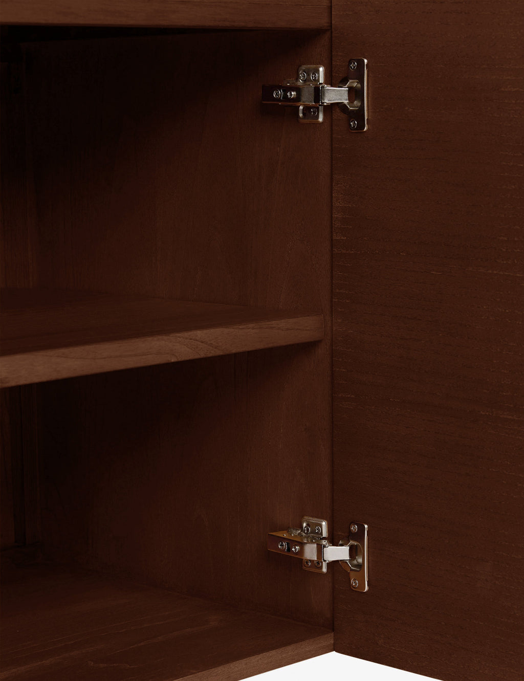Brix Sideboard | Fluted Plinth Base, Natural Grain Warmth