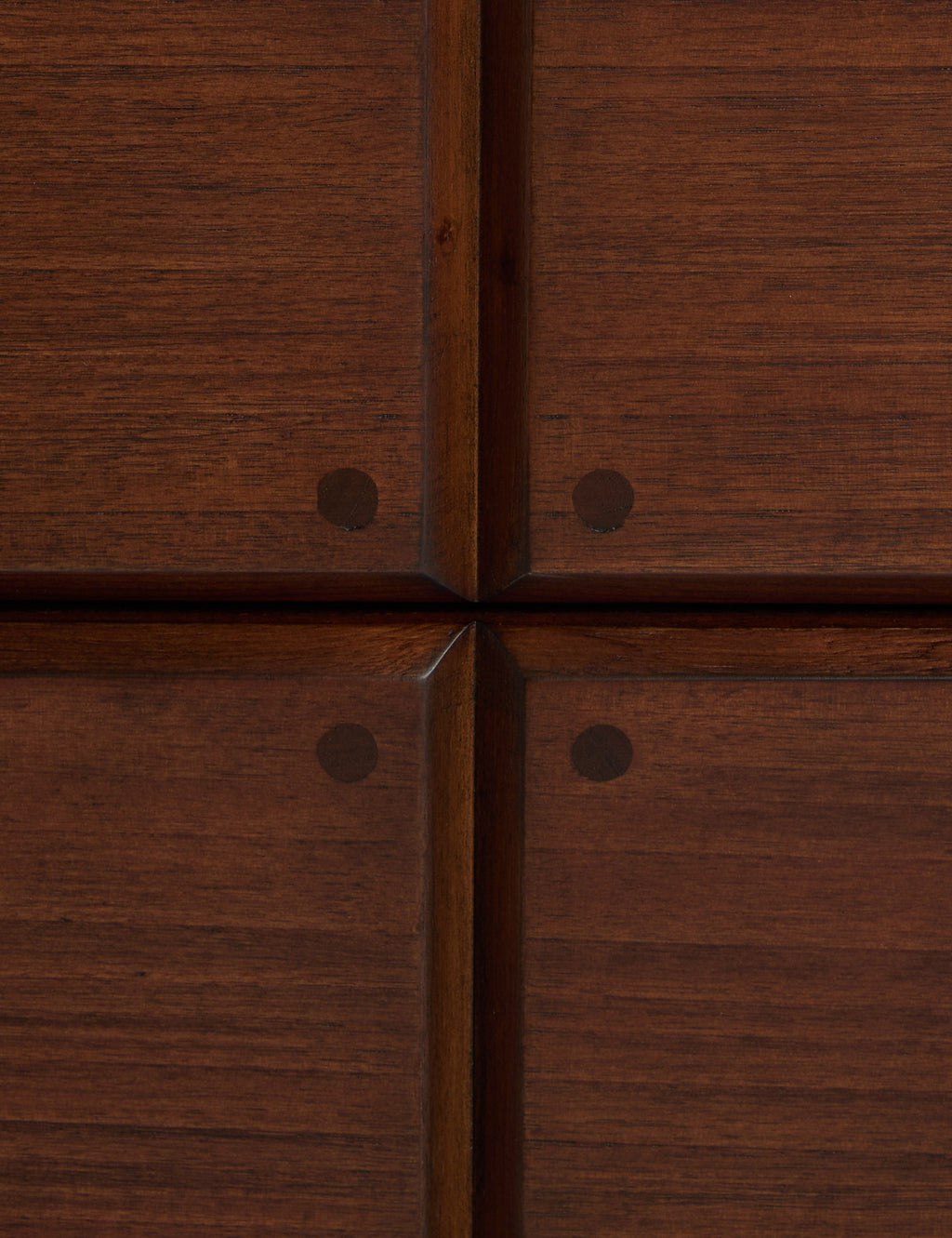 Brix Sideboard | Fluted Plinth Base, Natural Grain Warmth