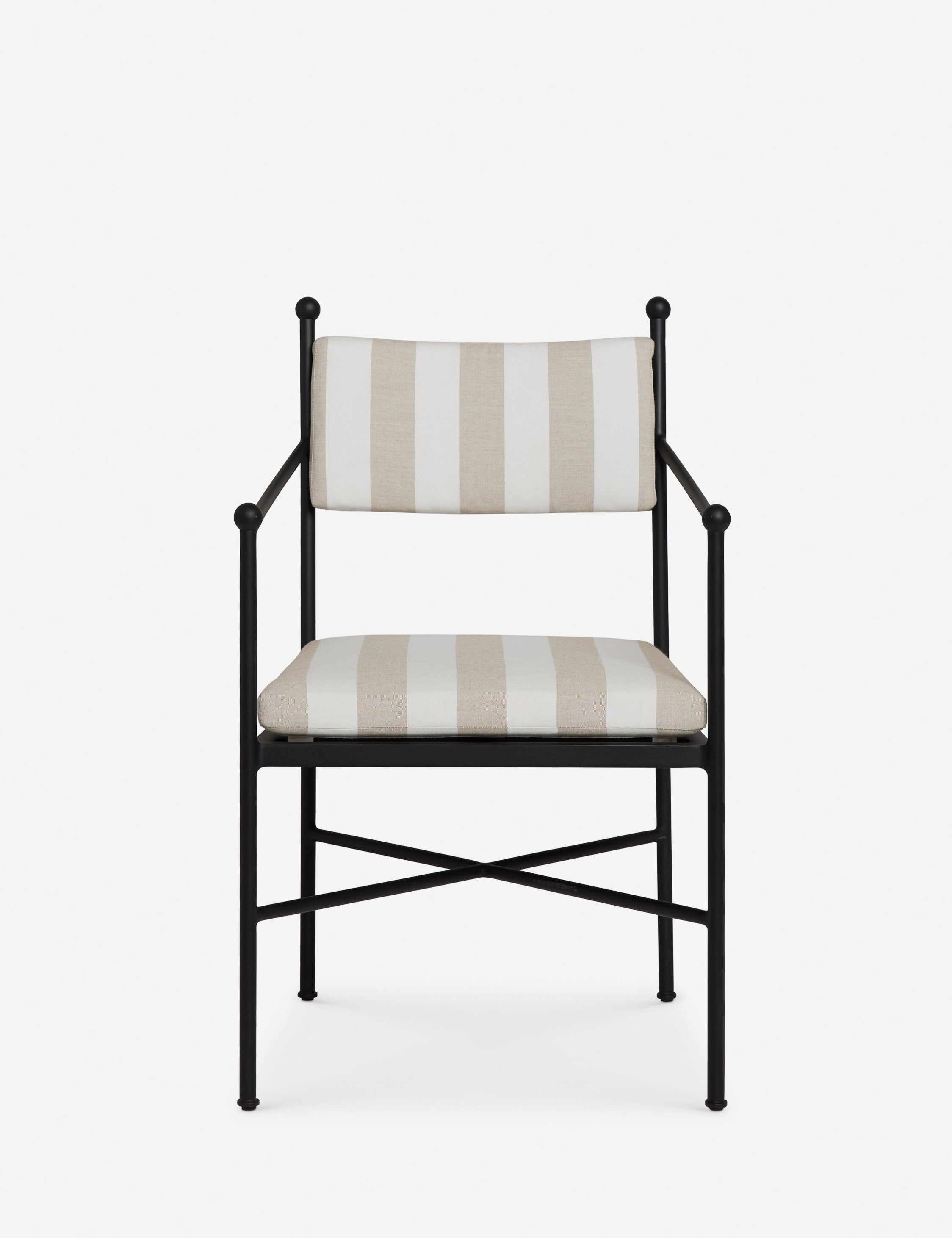 Leni Outdoor Dining Chair | Custom Cushions for Comfort