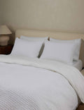 Luna Textured Blanket | Cotton-Linen Blend, Year-Round Comfort