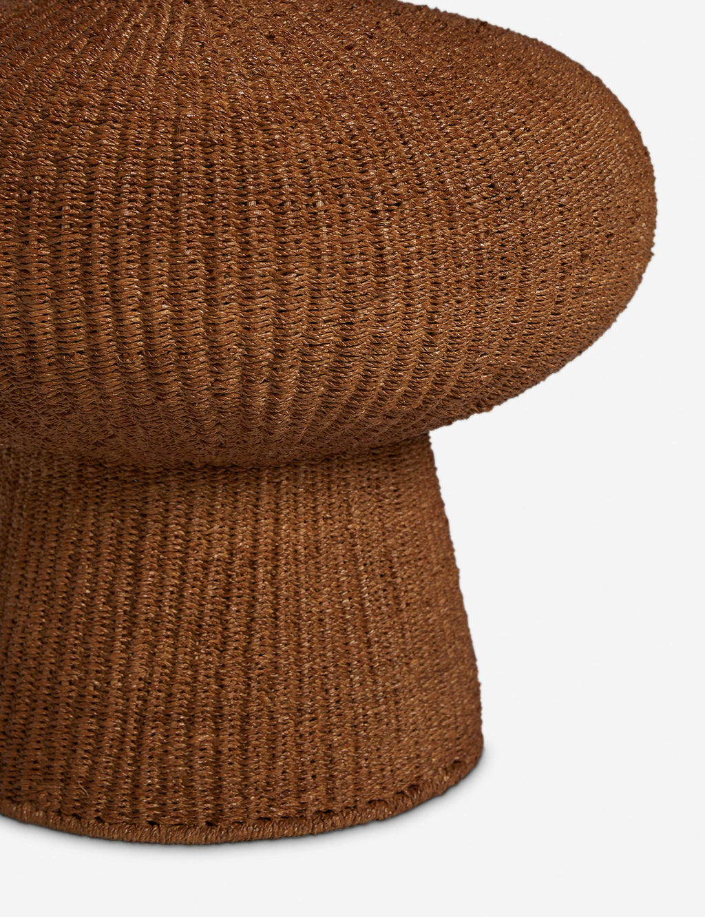 Luna Decorative Floor Vase | Artisanal Weave, Natural Fiber