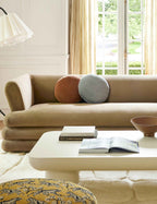 Vela Round Pillow | Luxe Velvet, Soft Sheen