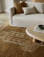 Vela Hand-Knotted Wool Rug | Vintage-Inspired, Mediterranean Design