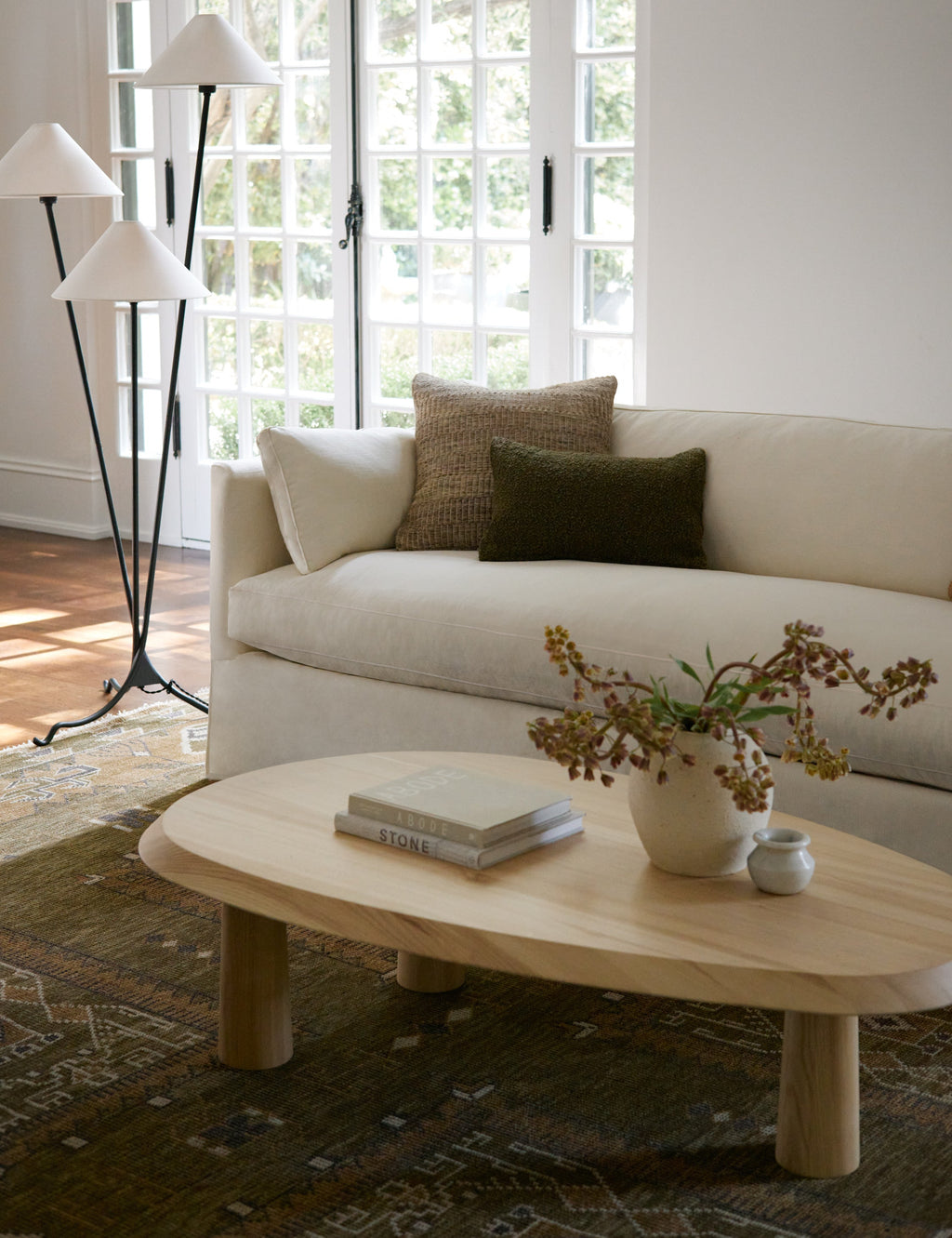 Bela Boucle Pillow | Ultrasoft Woolen Fibers, Solid Design