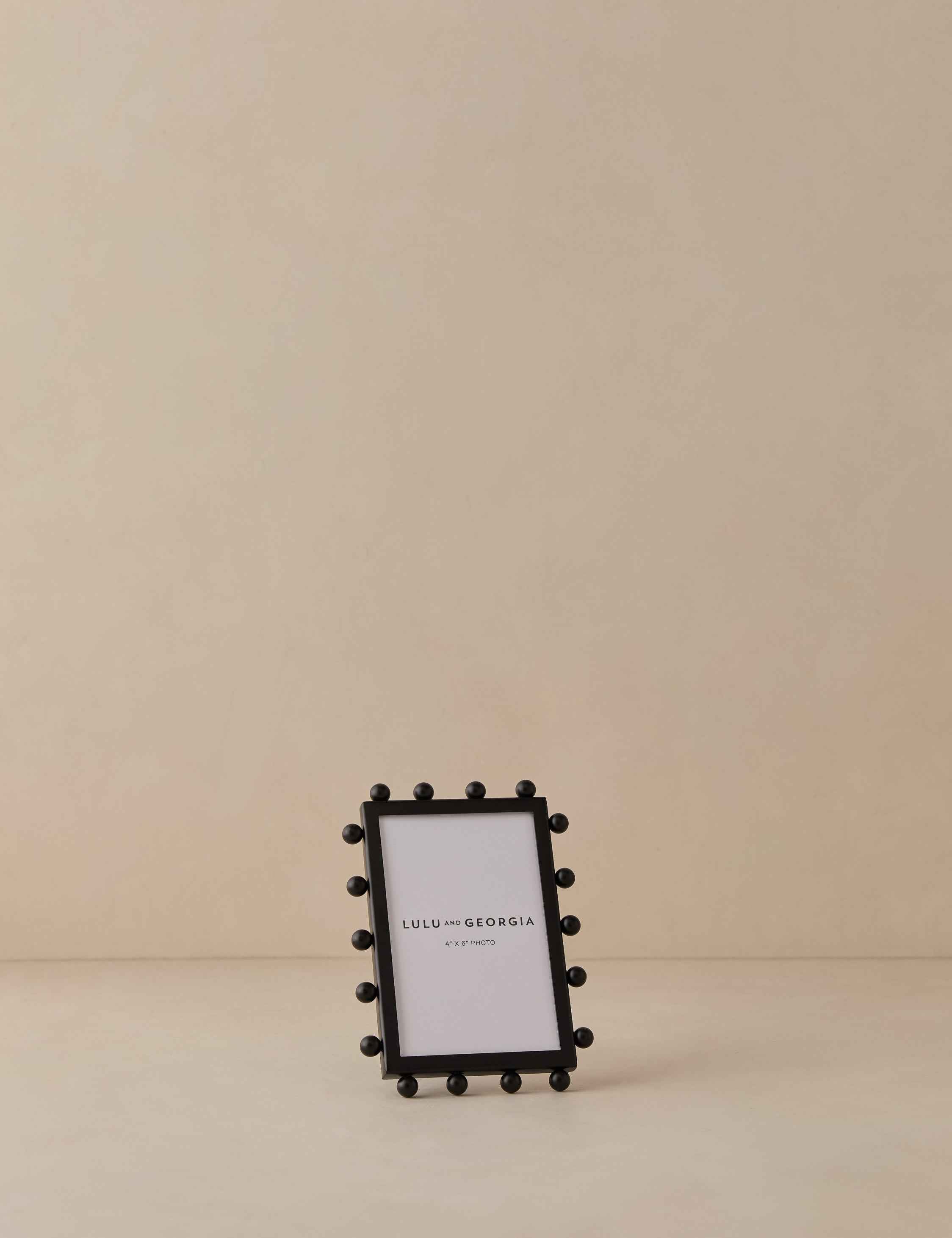 Luxe Picture Frame | Knobbed Accents, Dual Orientation