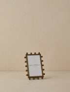 Luxe Picture Frame | Knobbed Accents, Dual Orientation