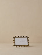 Luxe Picture Frame | Knobbed Accents, Dual Orientation