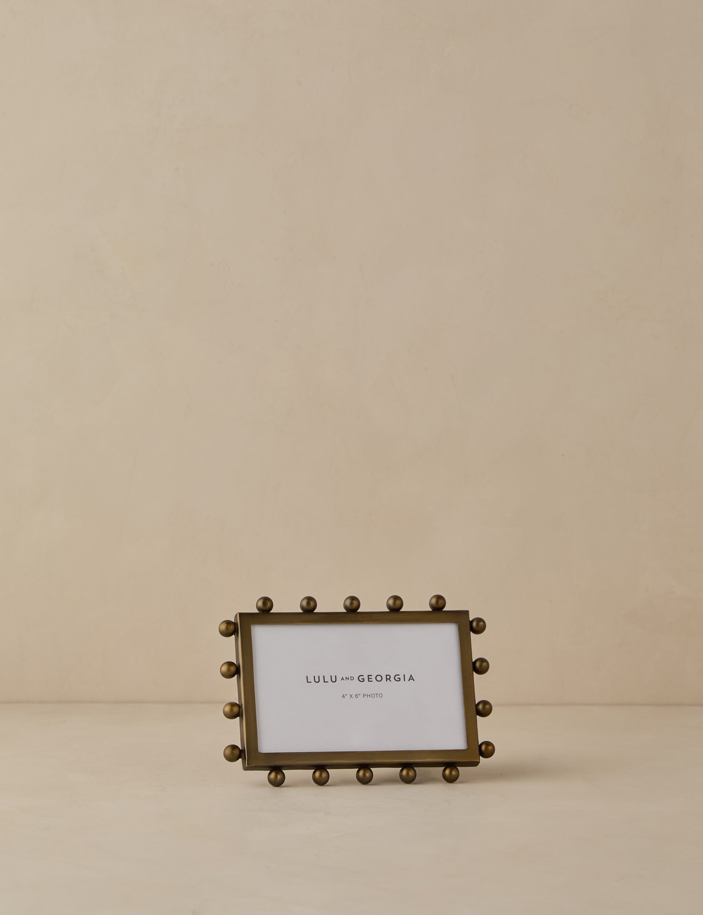 Luxe Picture Frame | Knobbed Accents, Dual Orientation