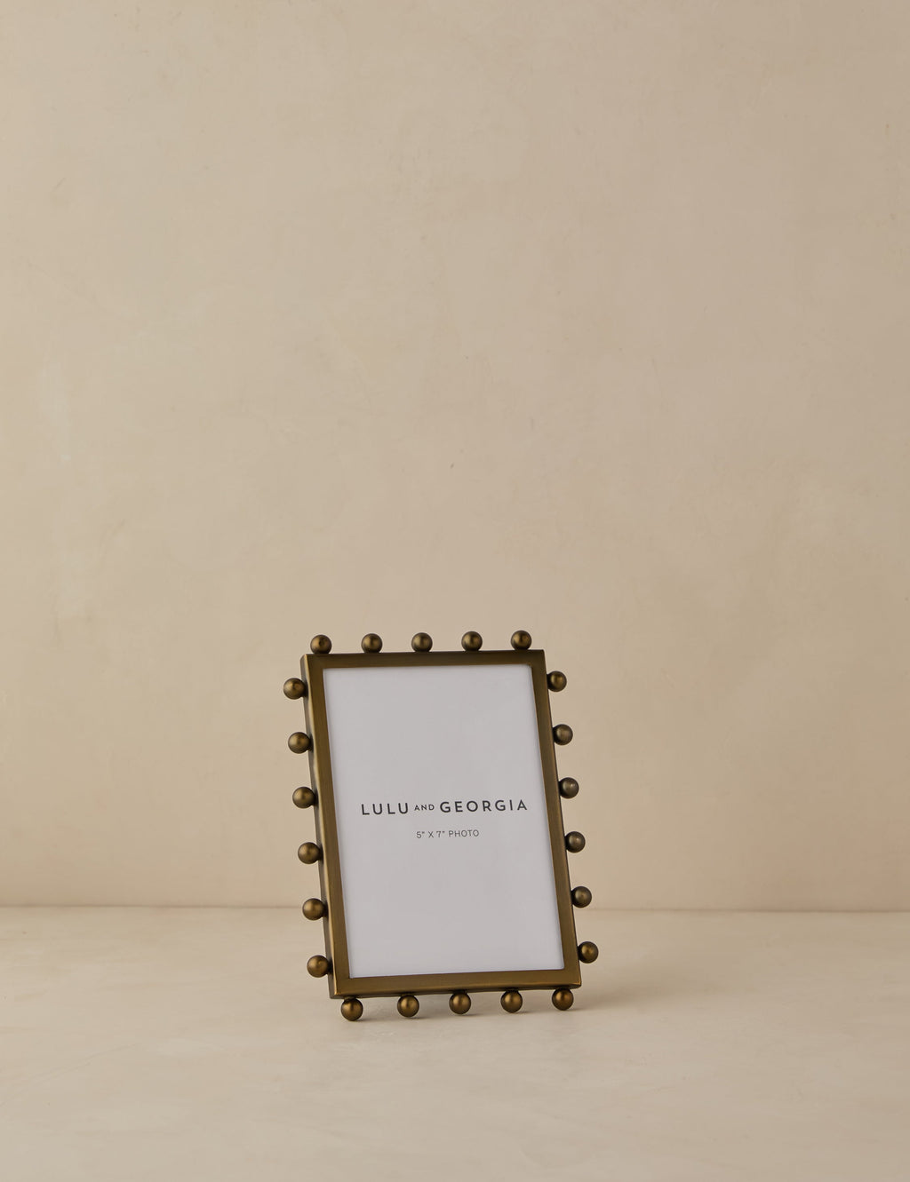 Luxe Picture Frame | Knobbed Accents, Dual Orientation