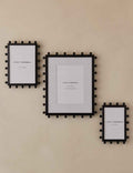 Luxe Picture Frame | Knobbed Accents, Dual Orientation