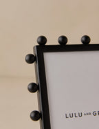 Luxe Picture Frame | Knobbed Accents, Dual Orientation