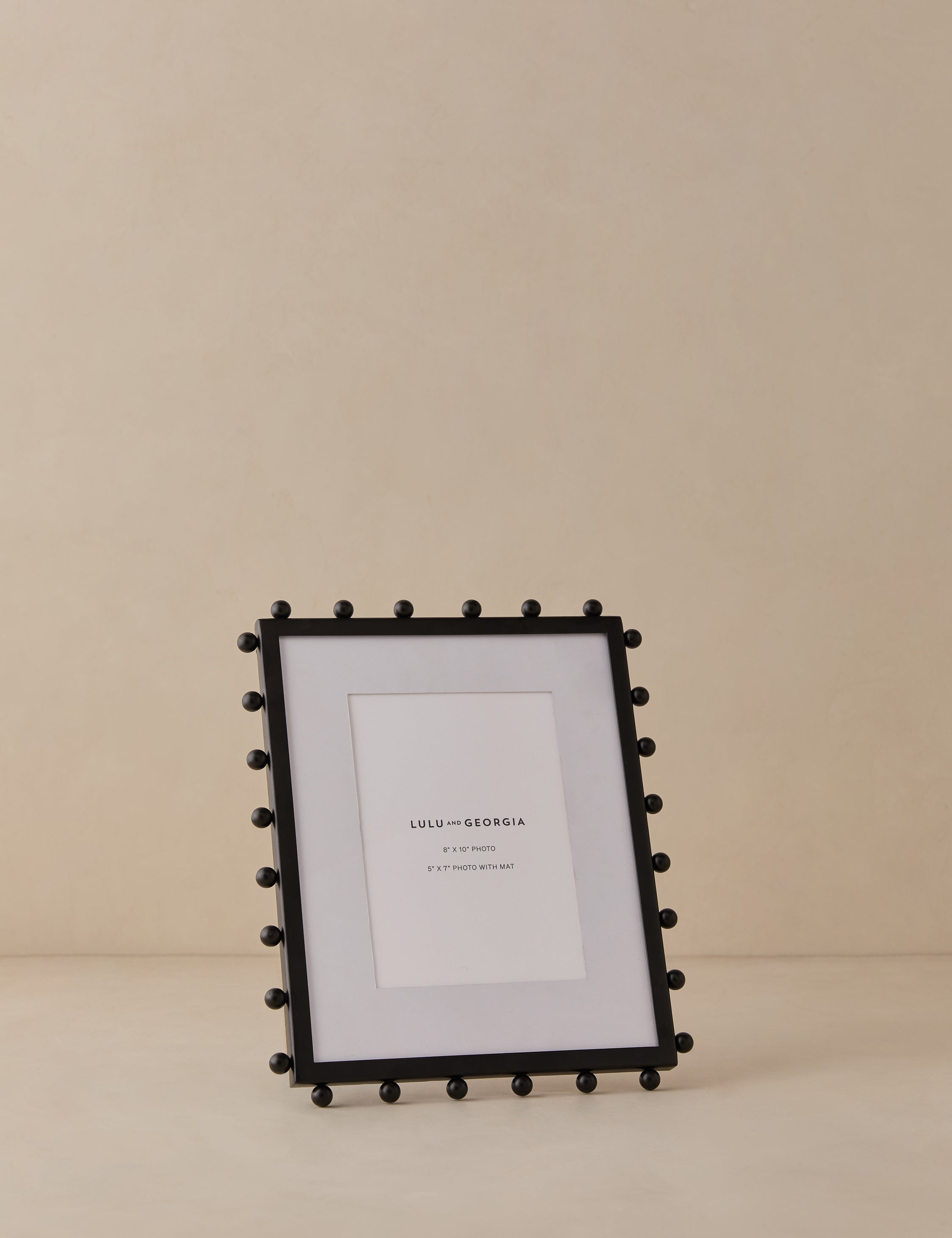 Luxe Picture Frame | Knobbed Accents, Dual Orientation