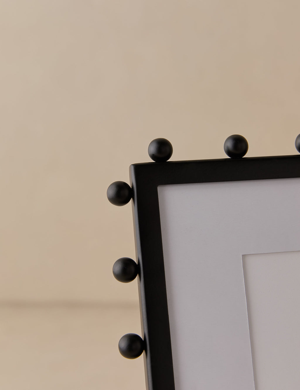Luxe Picture Frame | Knobbed Accents, Dual Orientation