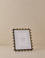 Luxe Picture Frame | Knobbed Accents, Dual Orientation