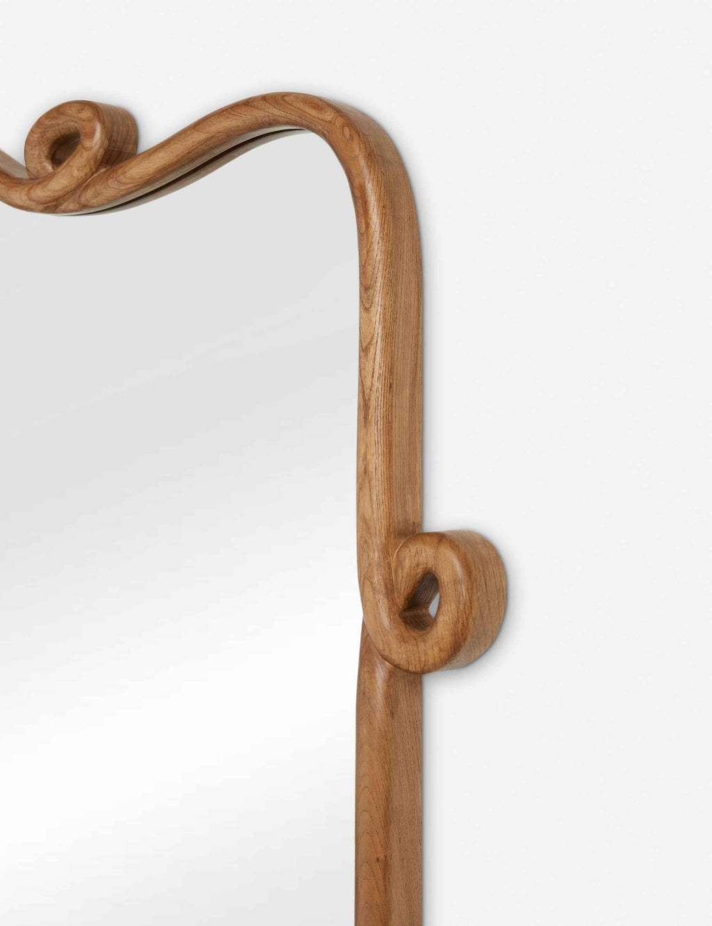 Looped Wood Full Length Mirror by Sarah Sherman Samuel