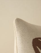 Luna Indoor/Outdoor Pillow | Abstract Minimalist Design, Chic Edge