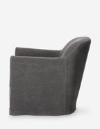 Luxe Swivel Chair | Slipcovered, Modern Accent Design