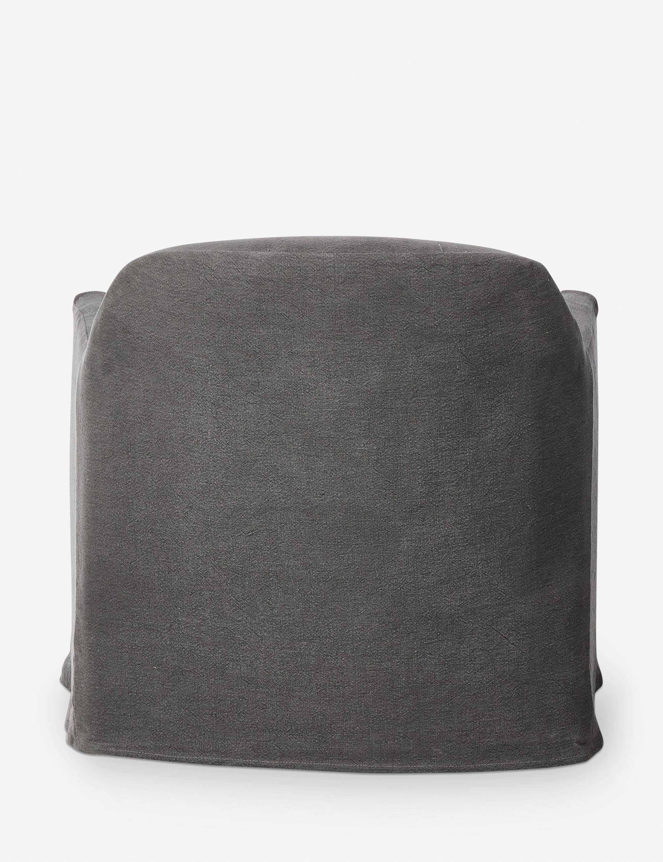 Luxe Swivel Chair | Slipcovered, Modern Accent Design