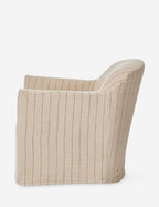 Luxe Swivel Chair | Slipcovered, Modern Accent Design