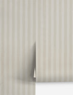 Bela Painterly Stripe Wallpaper | Organic-Inspired Design