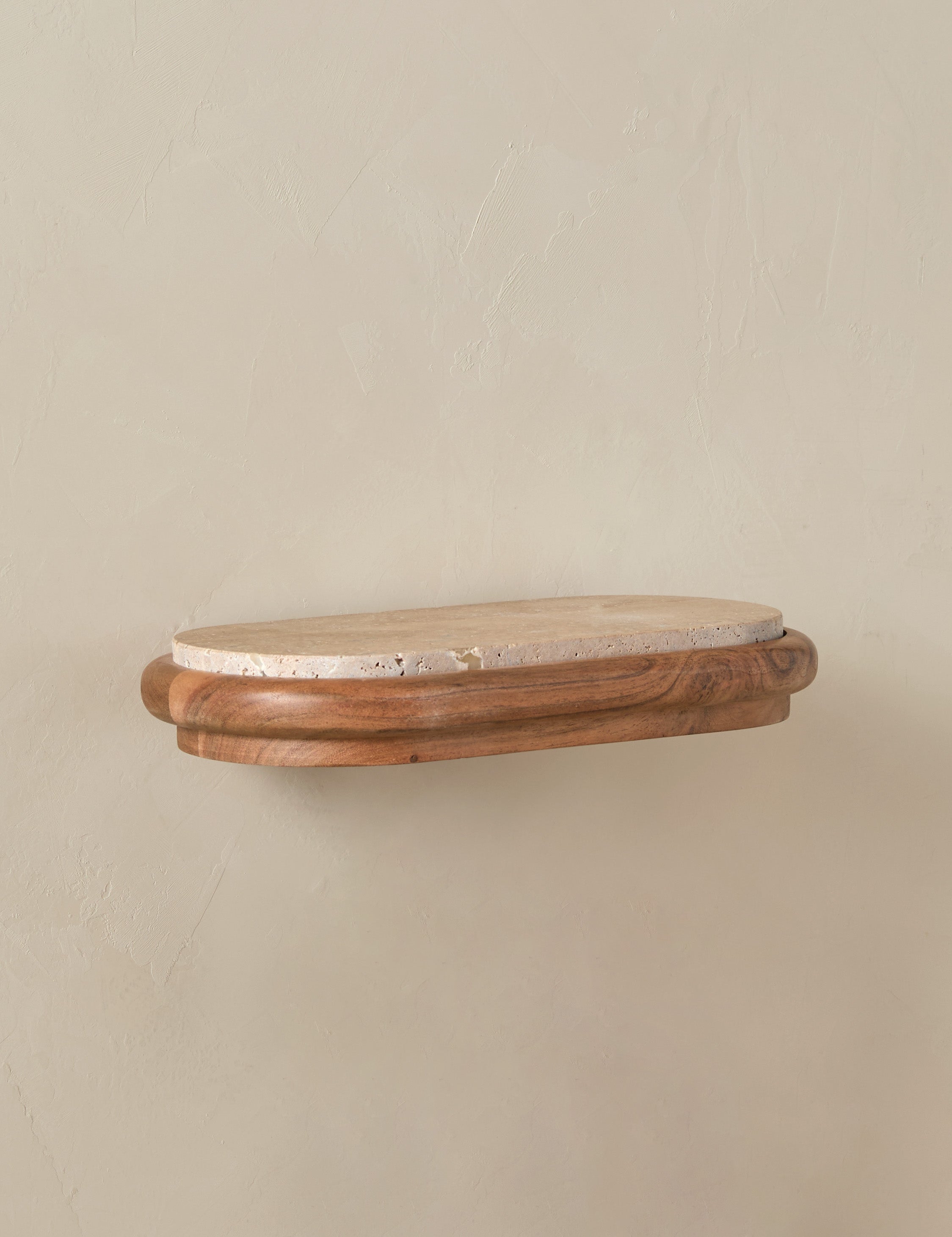 Gretel Shelf | Stone Inlay, Traditional Design