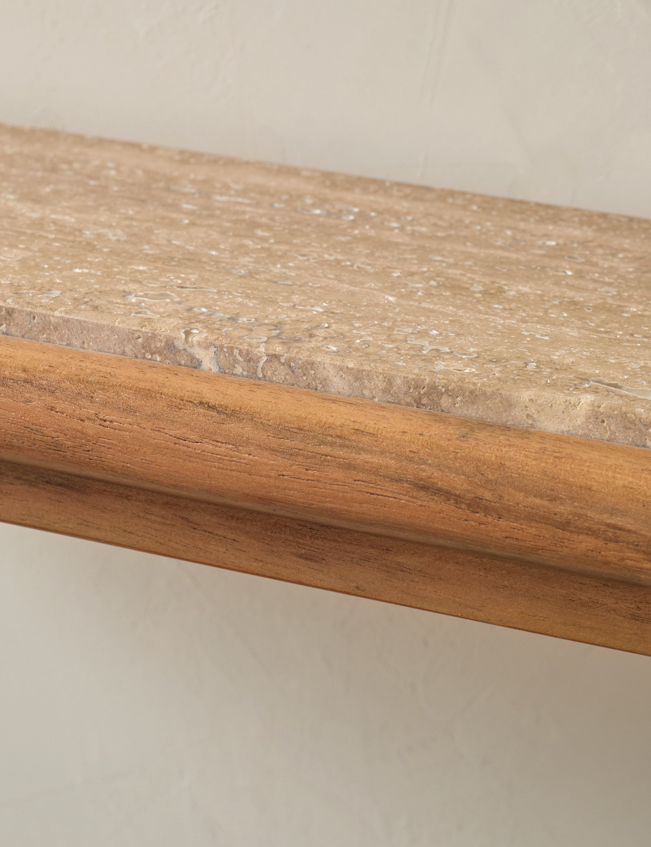 Gretel Shelf | Stone Inlay, Traditional Design