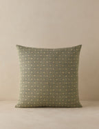 Mira Jacquard Pillow Cover | Subtle Lattice Pattern, Tailored Texture
