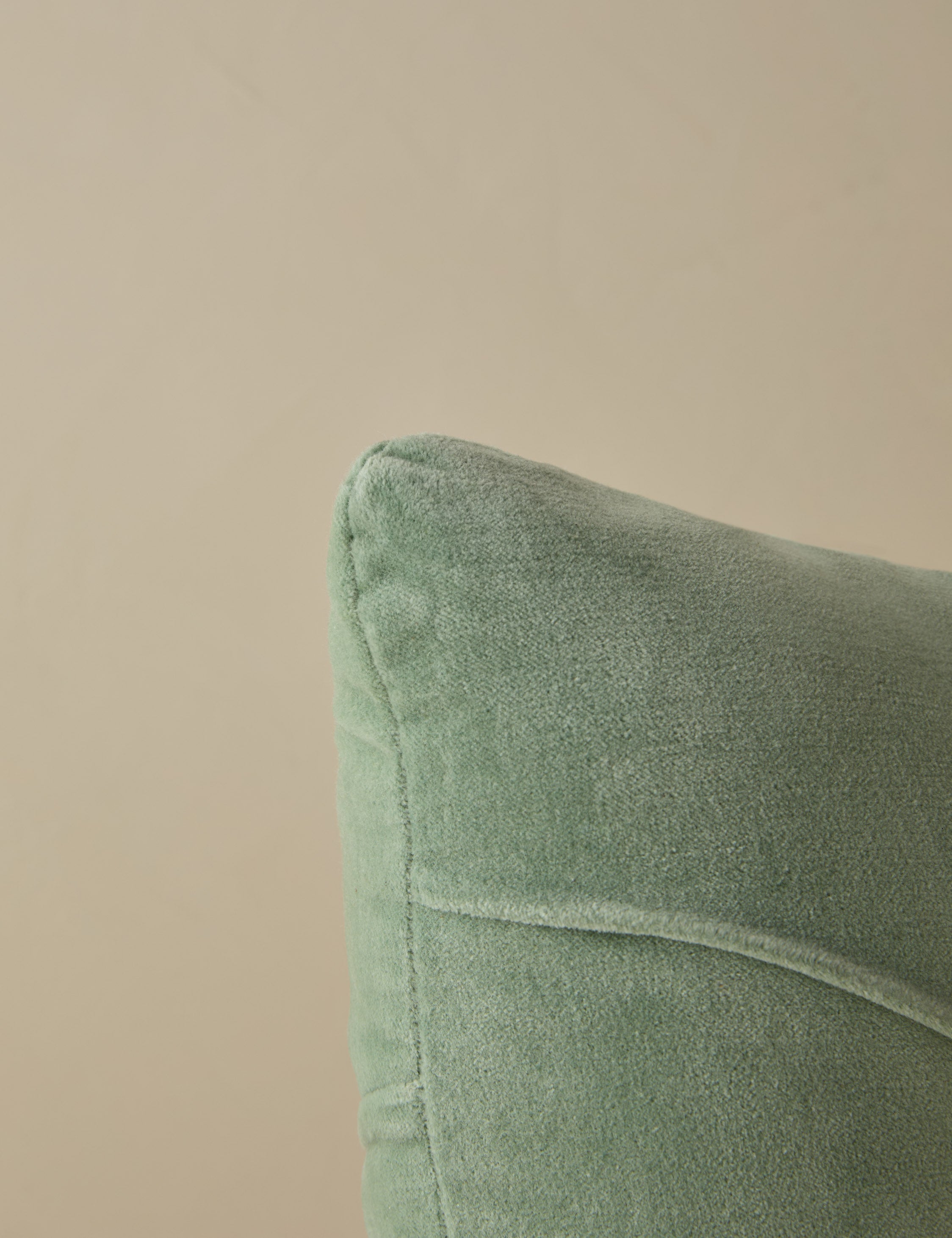 Milo Velvet Pillow | Button-Tufted, Luxurious Design