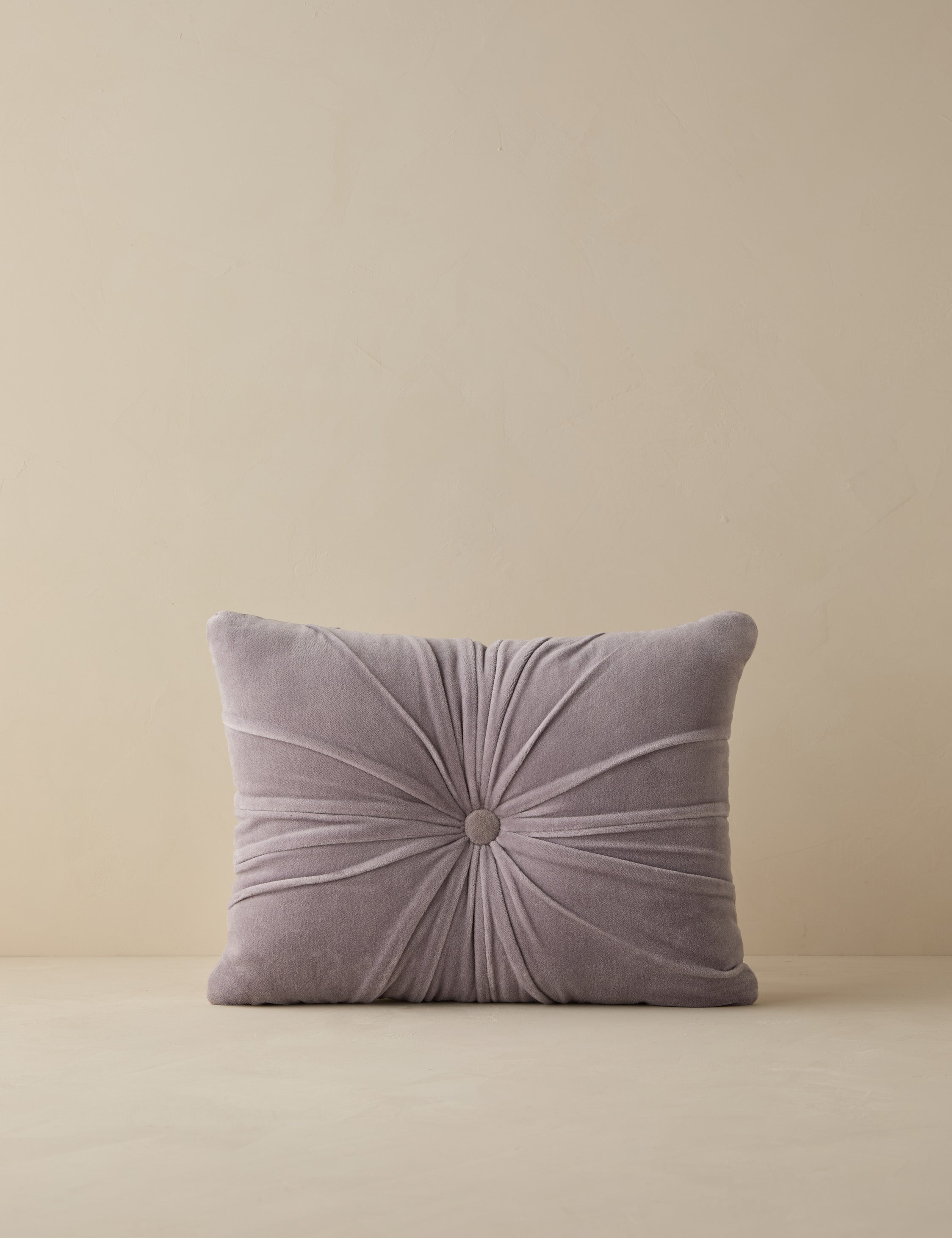 Milo Velvet Pillow | Button-Tufted Design, Chic Accent