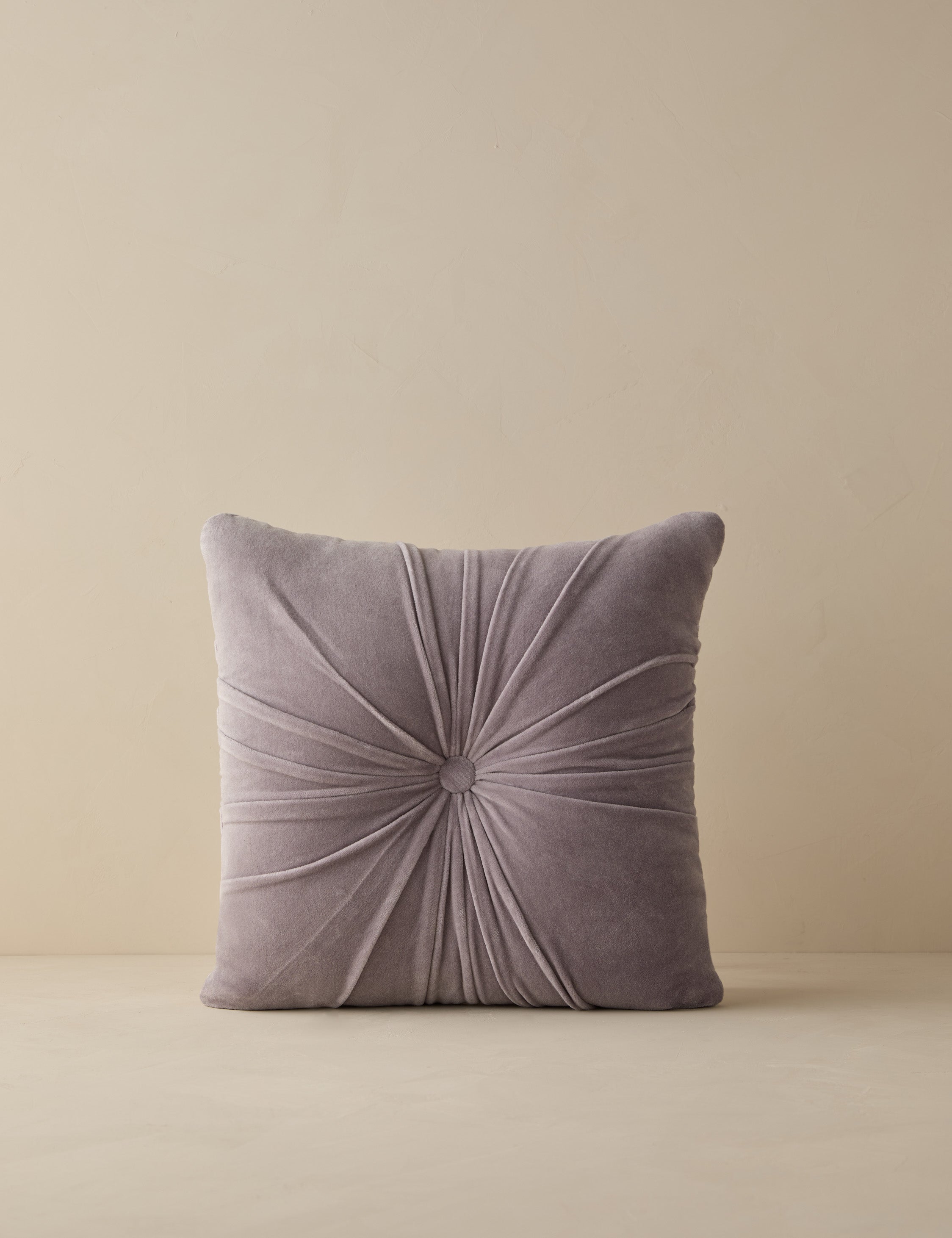 Milo Velvet Pillow | Button-Tufted Design, Chic Accent