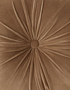 Milo Velvet Pillow | Button-Tufted Design, Chic Accent