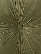 Milo Velvet Pillow | Button-Tufted Design, Chic Accent