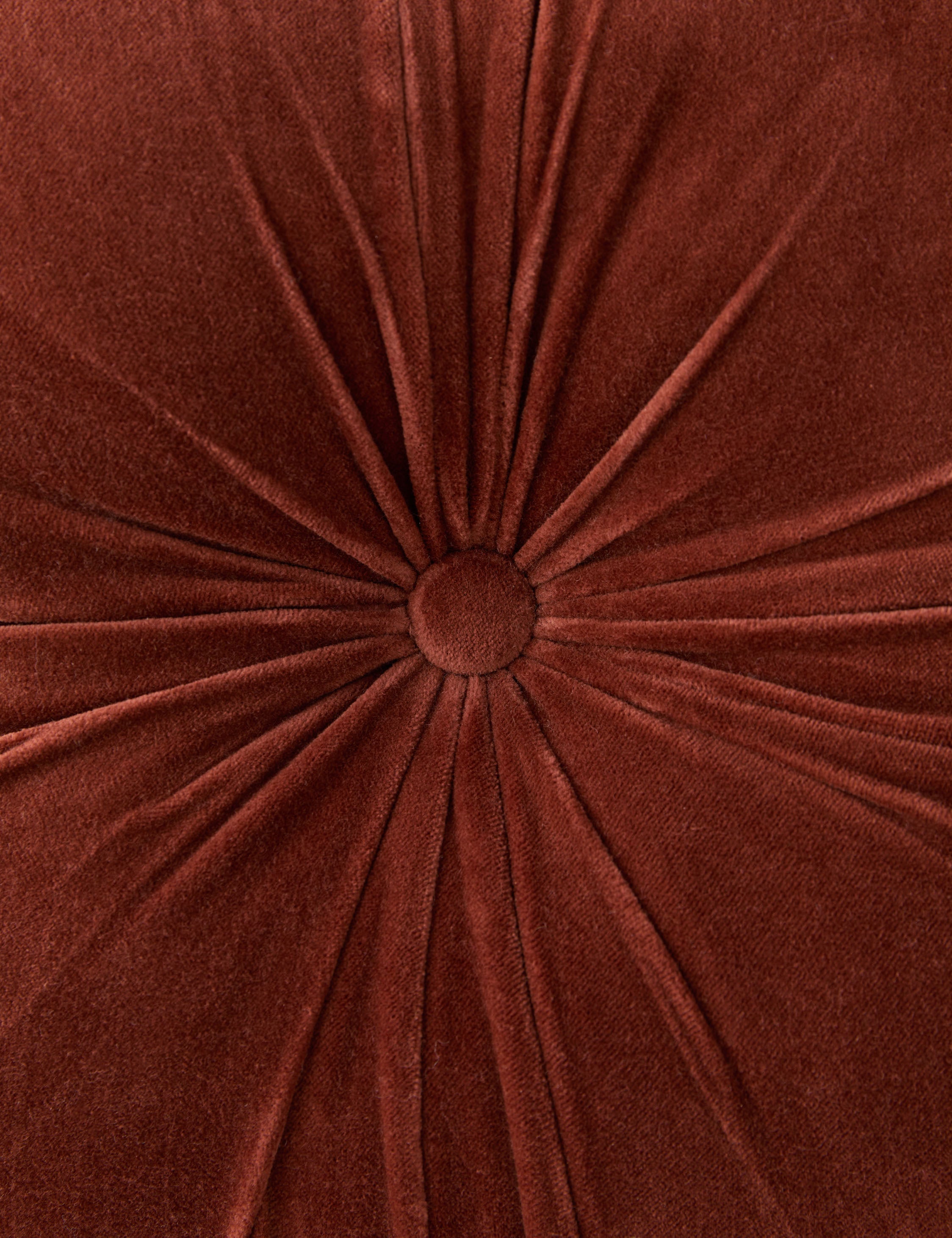 Milo Velvet Pillow | Button-Tufted Design, Chic Accent