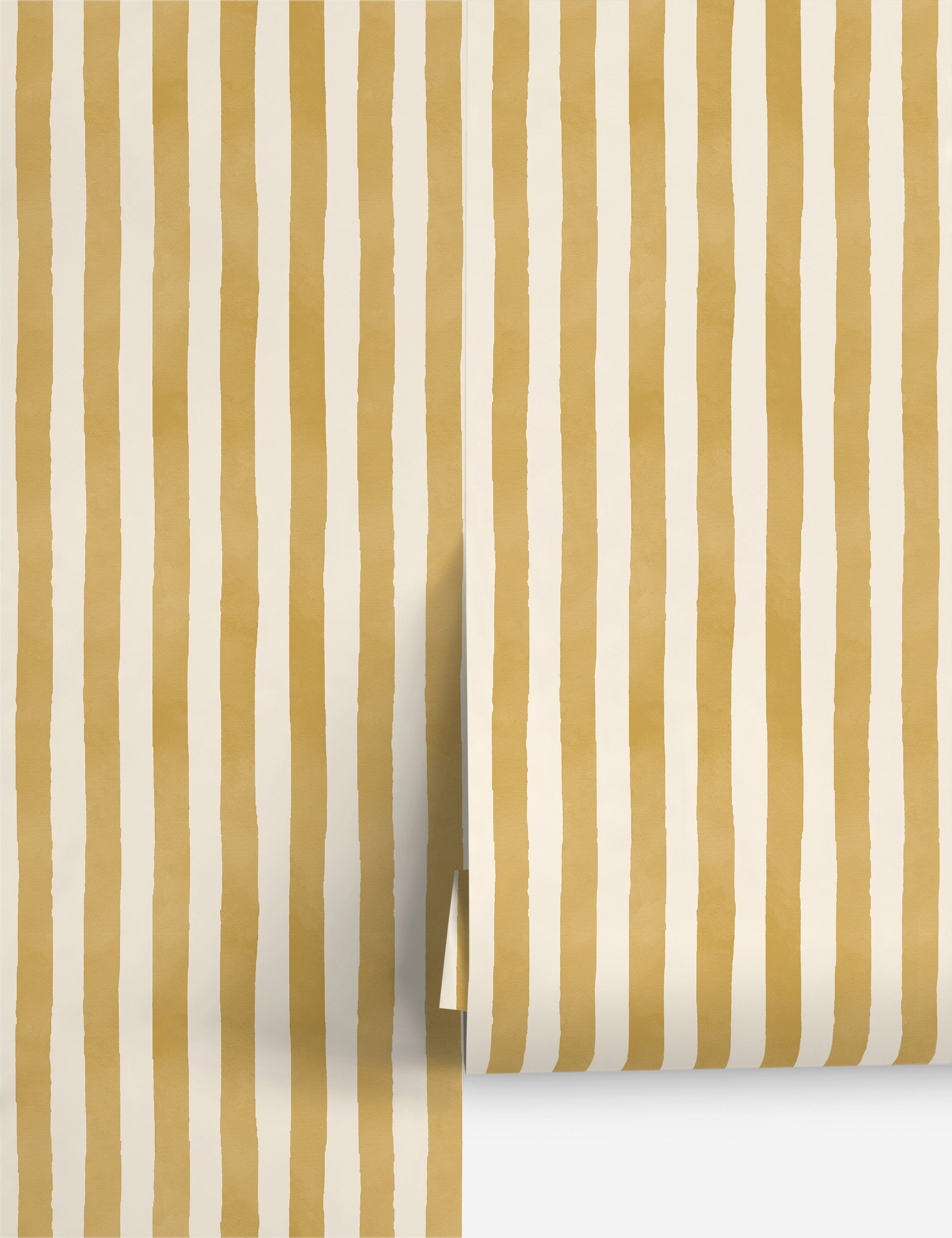 Bela Painterly Stripe Wallpaper | Organic-Inspired Design