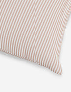 Aveline Indoor/Outdoor Pillow | Classic Pinstripe Design