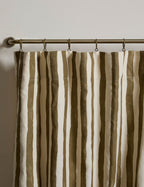 Pinnacle Stripe Curtain Panel | Linen, Exclusive Design by Sarah Sherman Samuel