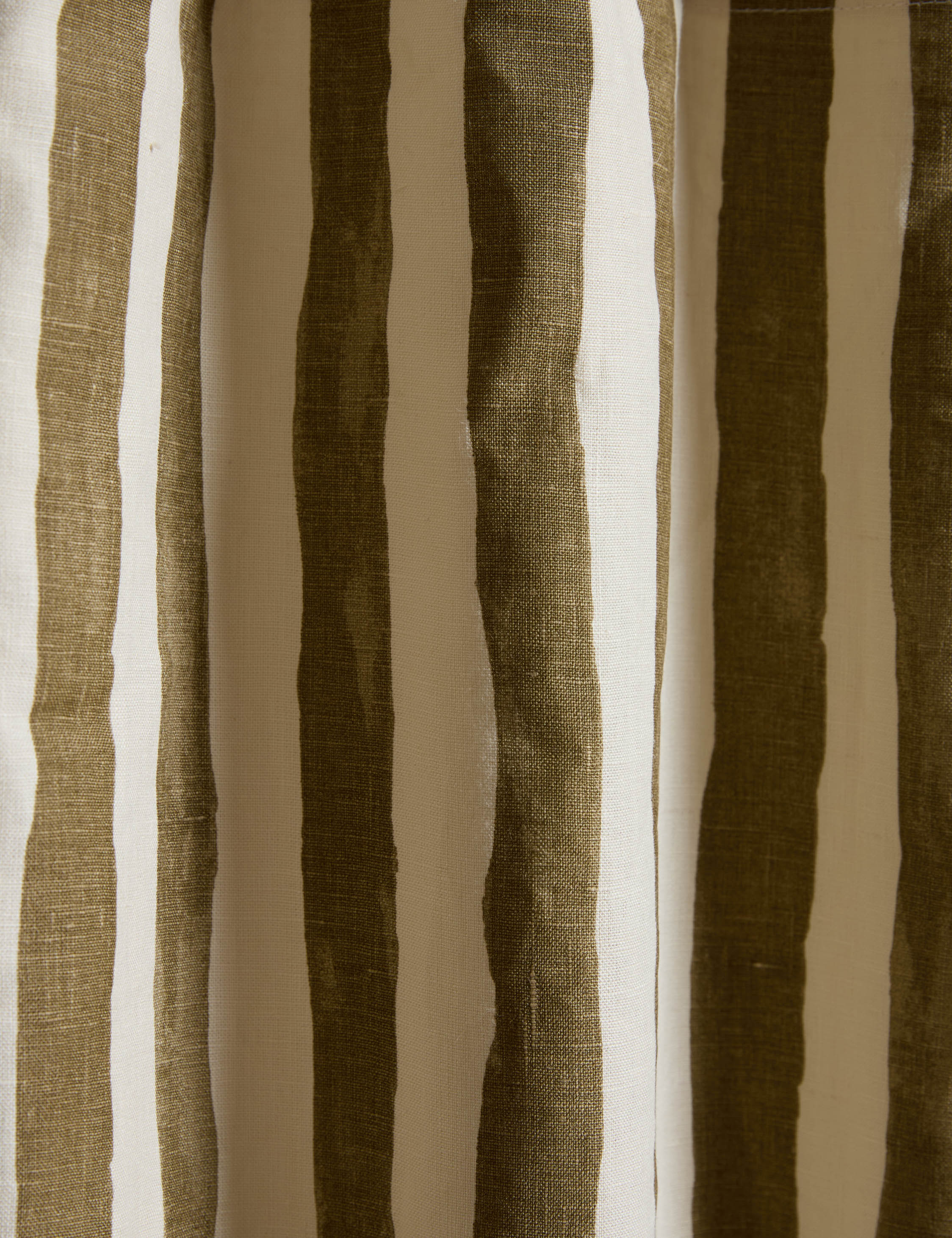 Pinnacle Stripe Curtain Panel | Linen, Exclusive Design by Sarah Sherman Samuel