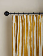 Pinnacle Stripe Curtain Panel | Linen, Exclusive Design by Sarah Sherman Samuel