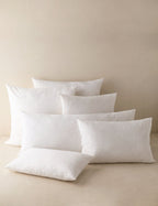 Fina Decorative Pillow Insert | 95% Feather, Soft Down Blend
