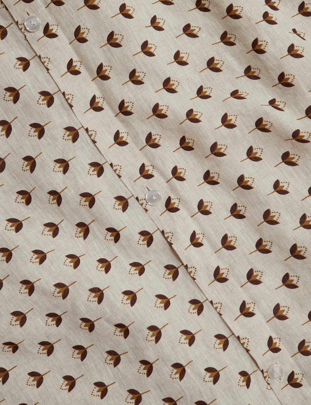 Pivo Duvet Cover | European Flax Linen, Timeless Floral Design