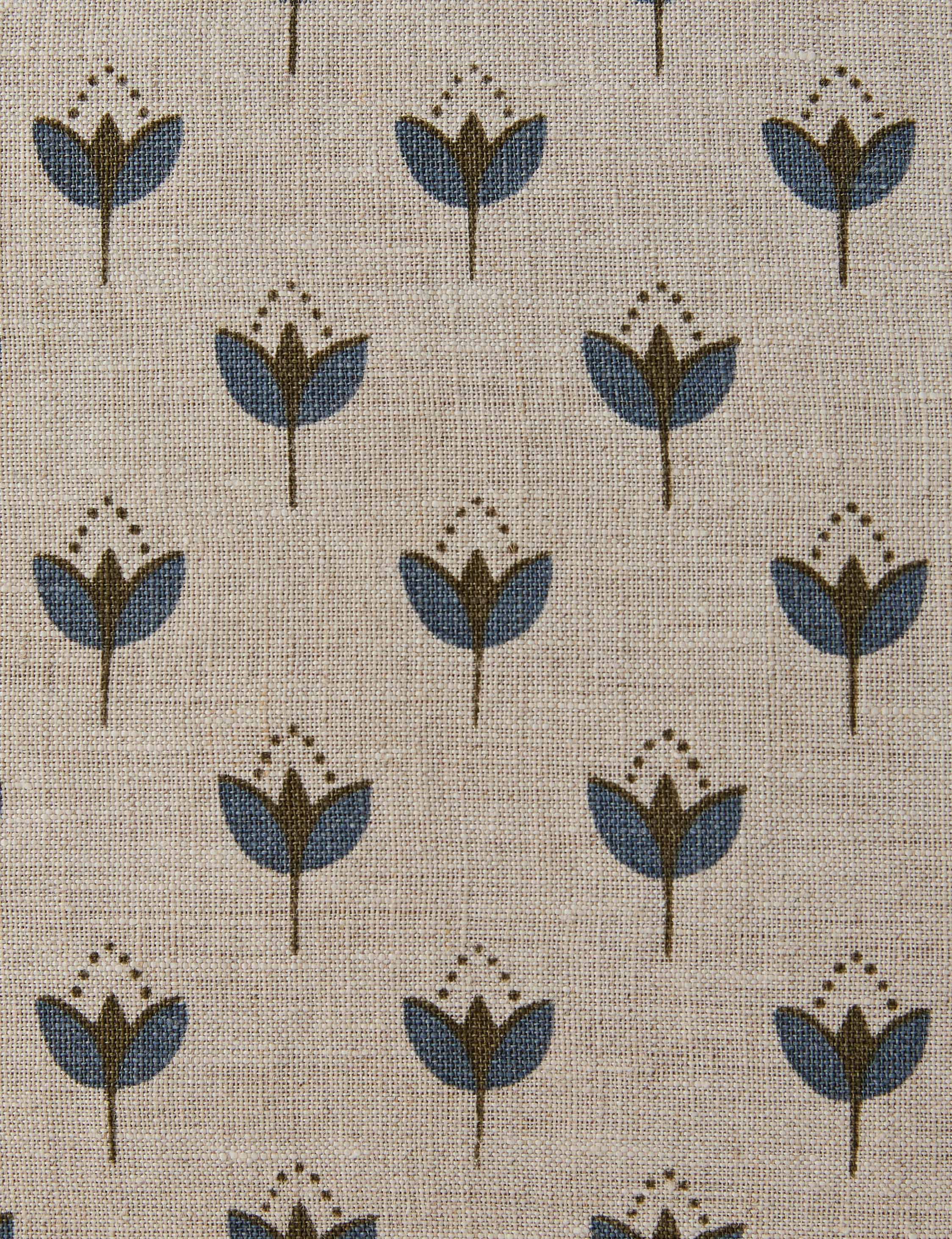 Pavo Linen Pillow | Breathable, Durable Floral Design