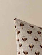Pavo Linen Pillow | Breathable, Durable Floral Design