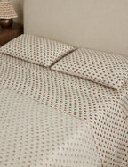 Pura Linen Sheet Set | Breathable European Flax, Timeless Floral