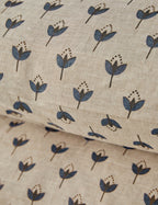 Pivo Linen Pillowcase Set | Breathable European Flax, Timeless Floral