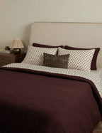 Pura Linen Sheet Set | Breathable European Flax, Timeless Floral