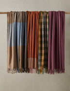 Bello Lambswool Throw | Hypoallergenic, Soft Natural Fiber