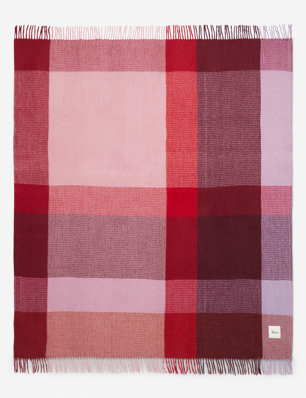 Bello Recycled Wool Throw | Soft, Durable Twill Weave